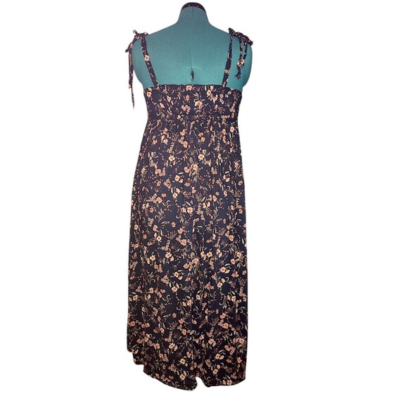 Old Navy Women's Floral Split Front Midi Sundress Size M  Floral Boho Flowy - Picture 6 of 6
